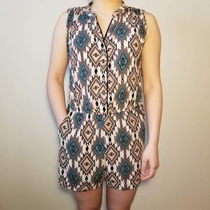 Love 21 Print Romper